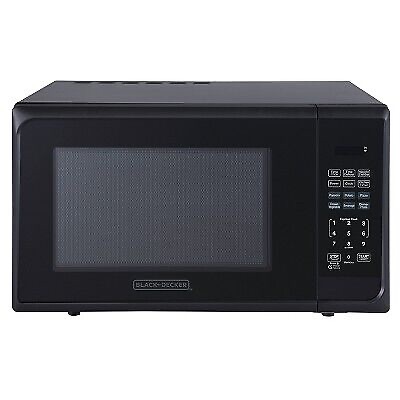 BLACK+DECKER 1.1 cu ft 1000W Microwave Oven - Stainless Steel Black 810004819726 | eBay