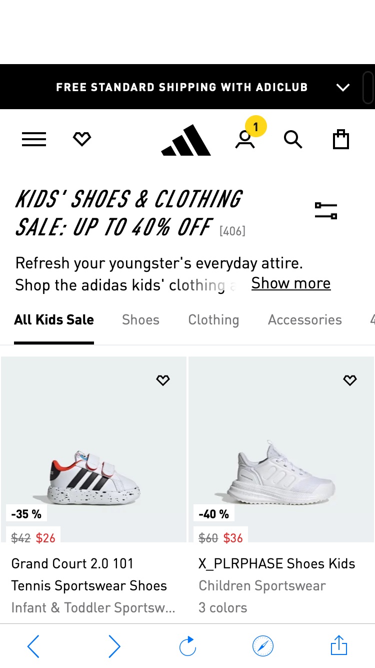 Kids' Clothes & Shoes Sale Up to 40% Off | adidas US 童装低至6折