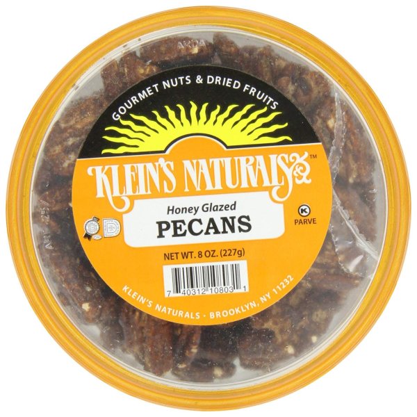 Klein's Naturals Pecans, Honey Glazed, Shelled