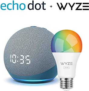 第四代Echo Dot | Smart speaker with clock and Alexa 