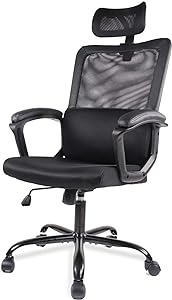 Amazon.com: SMUG Office Desk Computer Chair, Ergonomic High Back Comfy Swivel Gaming Home Mesh 