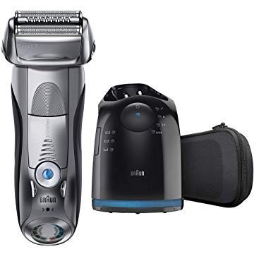 Electric Shaver Series 7 790cc Men's Electric Foil Shaver/Electric Razor with Clean & Charge Station Cordless