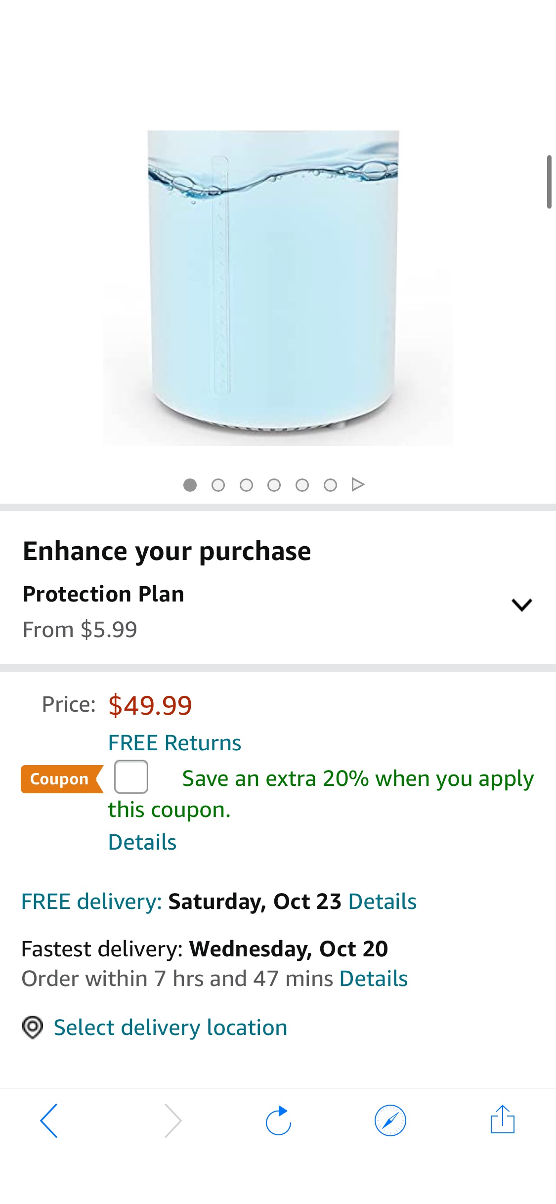 Amazon 4L加湿器