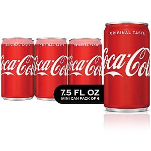 Coca-Cola, 可口可乐，7.5 fluid Ounces, 6罐