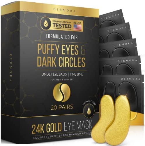 Amazon.com : DERMORA Under Eye Mask Patches - 20 Pack