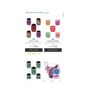 $5 PocketBac Hand Sanitizer | Bath & Body Works