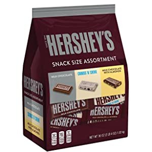 HERSHEY'S Assorted Snack Size Candy, Easter, 33 oz Bag