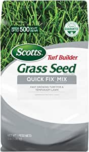 Scotts Turf Builder Grass Seed Quick Fix Mix Fast Growing Turf