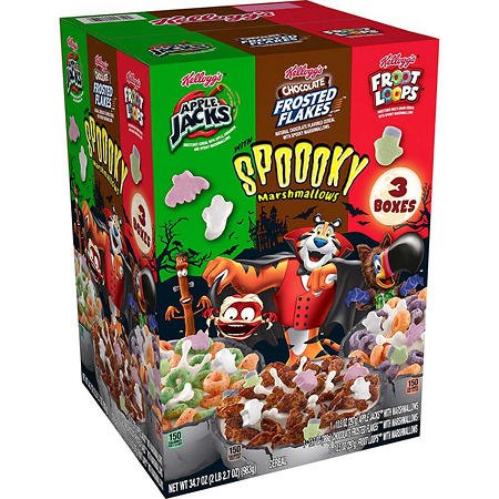 Kellogg's Halloween Edition Breakfast Cereal