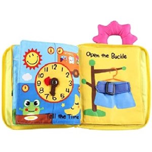 $8.99 Melissa & Doug 宝宝第一本活动布书