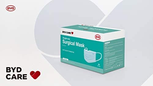 Single Use Disposable 3-Ply Procedural Mask - - Amazon.com BYD医用外科口罩level3