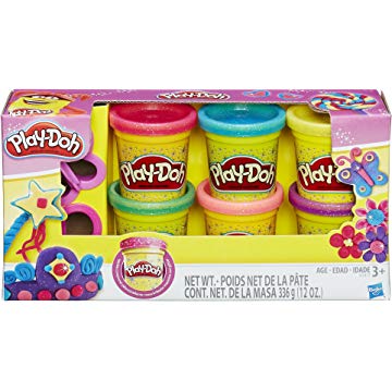 兒童玩具泥膠 Play-Doh Sparkle Compound Collection