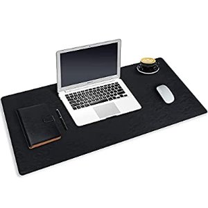 Wireless Future Charger 31.5"x15.7" PU Leather Desk Pad