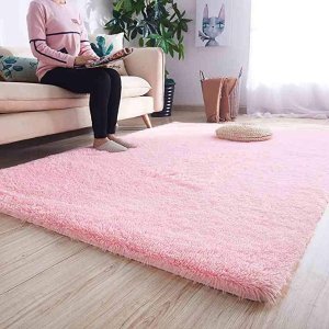 Noahas Luxury Fluffy Rugs 4 ft x 5.3 ft