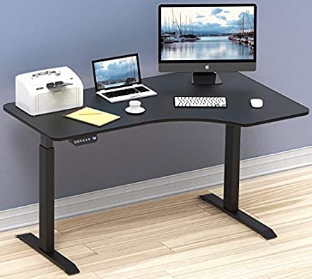 Amazon.com: SHW 55-Inch 可调节办公桌
