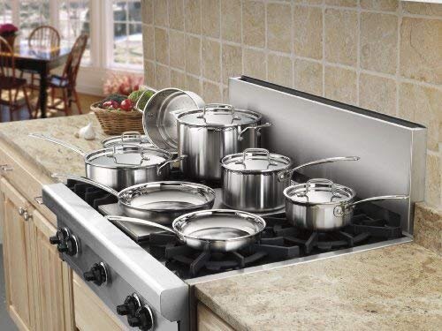 MCP-12N Multiclad Pro Stainless Steel 12-Piece Cookware Set @ Amazon