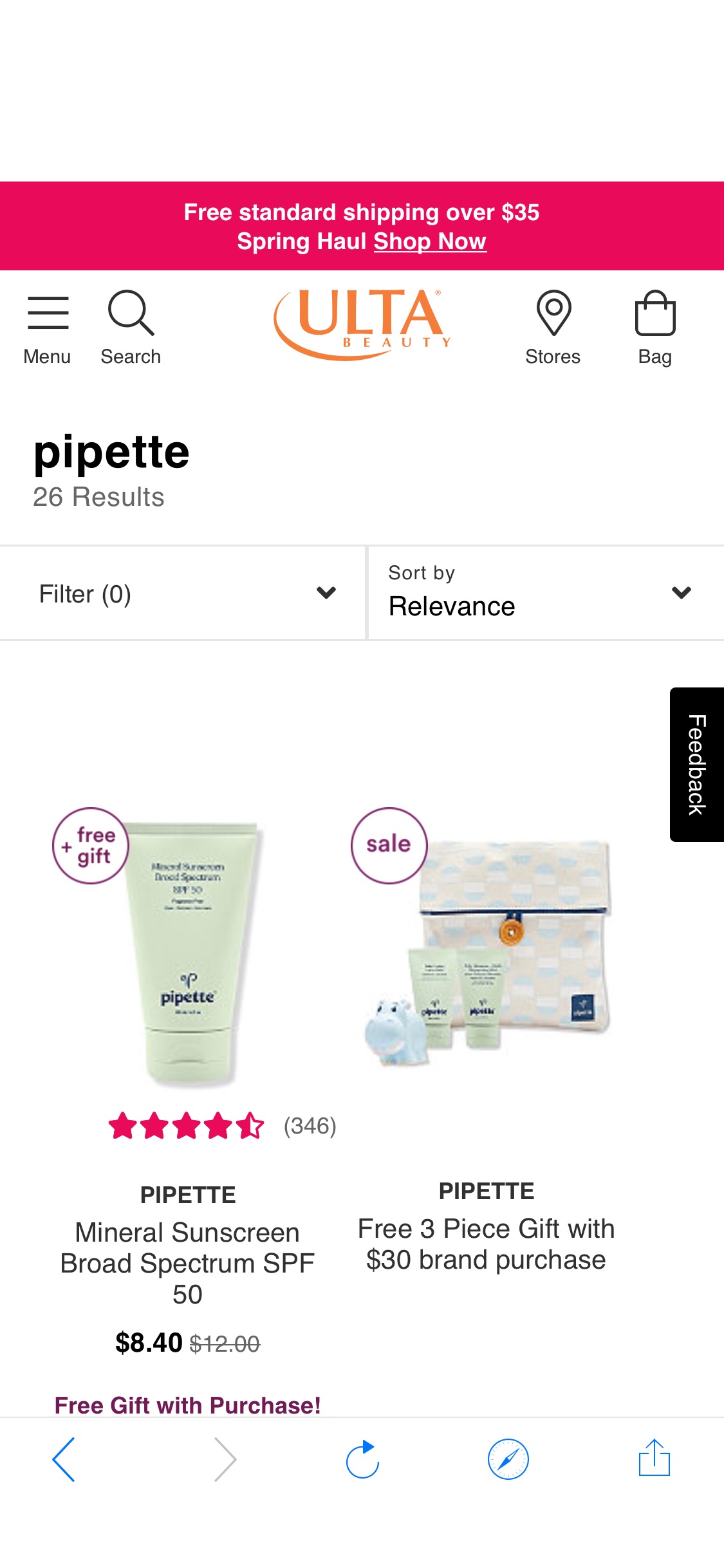 Pipette七折 礼品 Cosmetics, Fragrance, Skincare and Beauty Gifts | Ulta Beauty