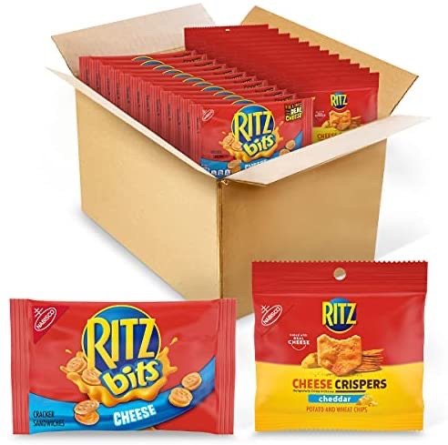 RITZ Bits 芝士饼干 2口味48包装