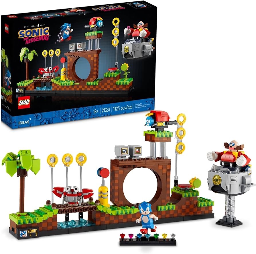 LEGO Ideas Sonic The Hedgehog – Green Hill Zone 21331 Collectible Set