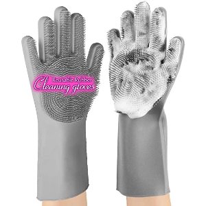 anzoee Silicone Dishwashing Gloves