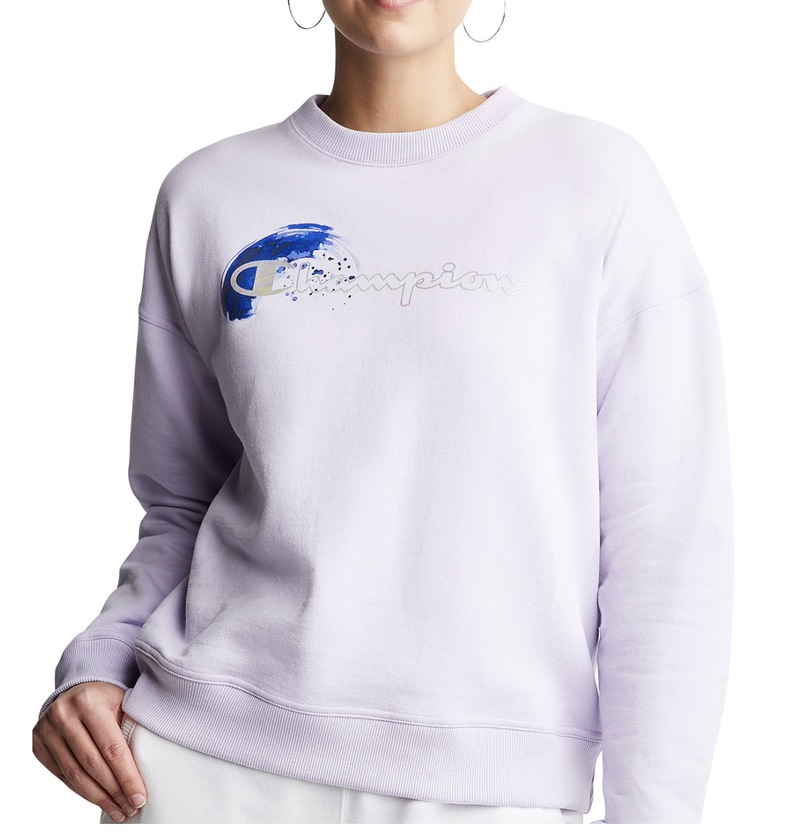 Champion Women's Powerblend Sweatshirt & Reviews - Tops - Juniors - Macy's （Champion 女士卫衣）