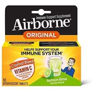 Airborne Vitamin C 1000mg (per serving) 10 count