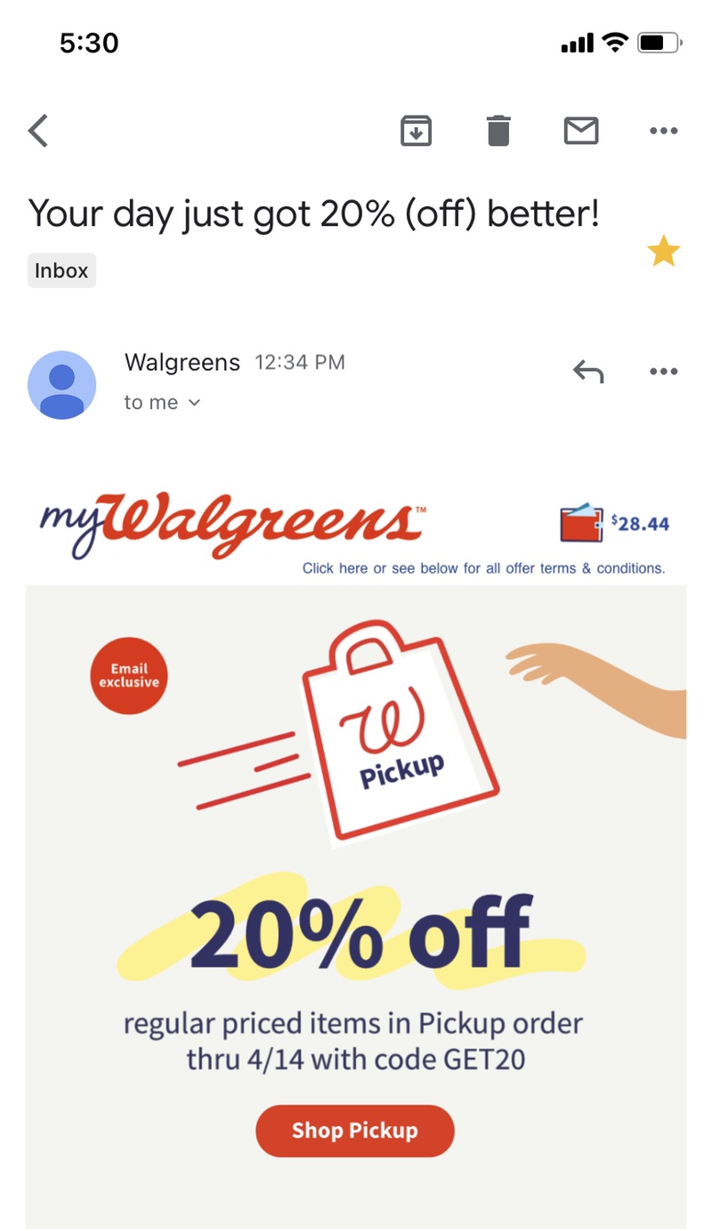 Walgreens: Pharmacy, Health & Wellness, Photo & More for You 折扣