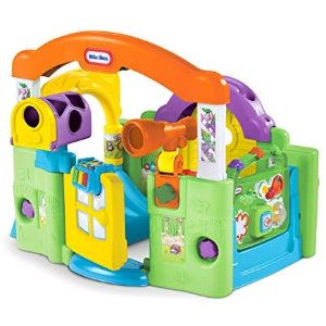 $65 儿童玩乐套装Amazon.com: Little Tikes Activity Garden Baby Playset: Toys & Games