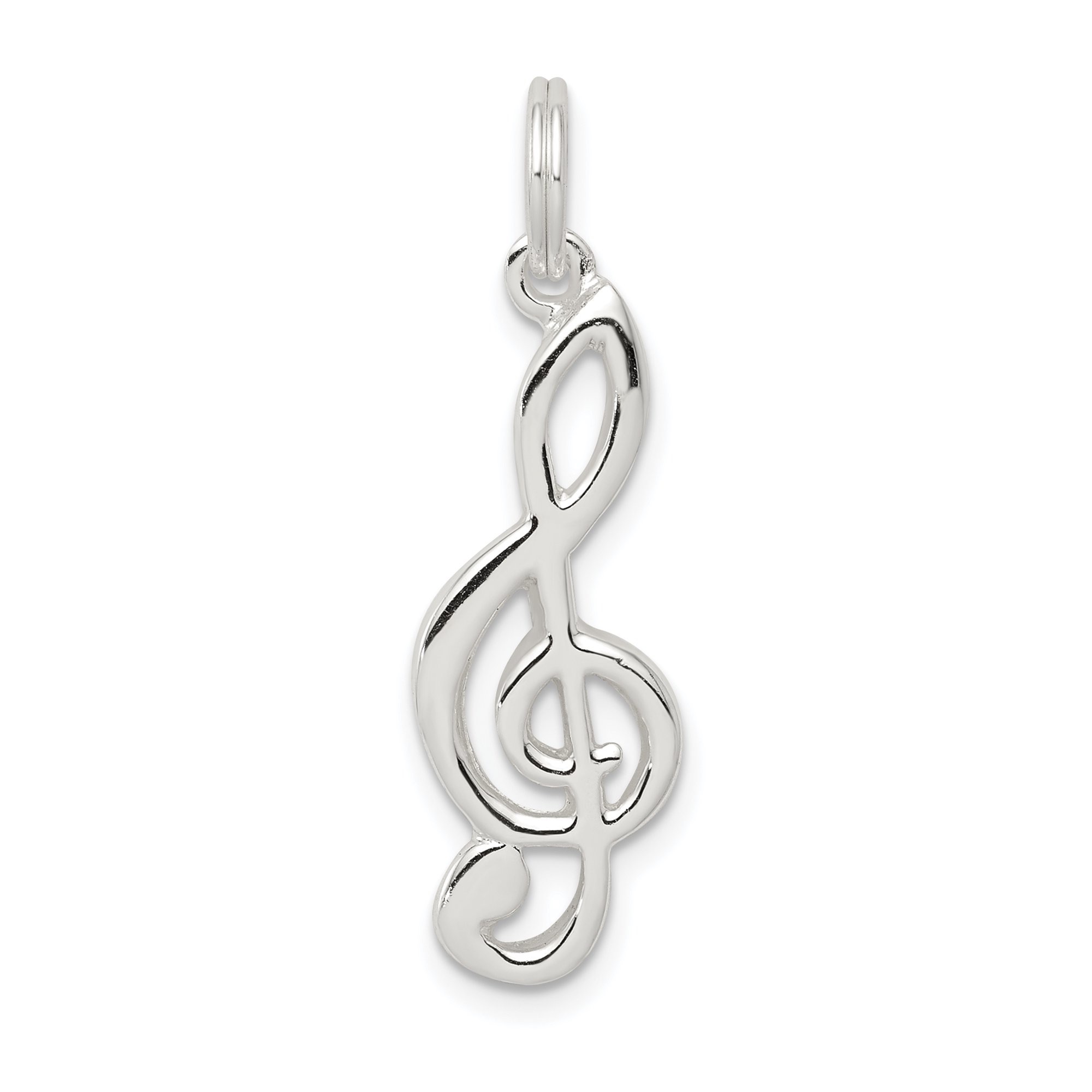 IceCarats - 925 Sterling Silver Music Note 银项链Pendant Charm Necklace Musical Fine Jewelry Ideal Gifts For Women Gift Set From Heart - Walmart.com - Walmart.com
