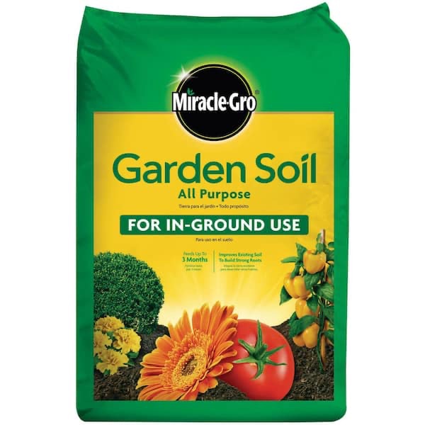 Miracle-Gro Garden Soil All Purpose for In-Ground Use, 0.75 cu. ft. 75030430 - The Home Depot 
花園土 預告4月18日開始，5包/$10，每包$2
