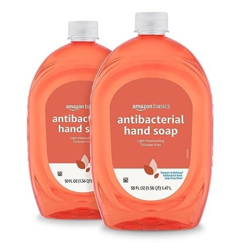 Amazon Basics 抗菌洗手液补充装 50oz 2瓶