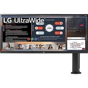 LG 34WP580-B 34" UltraWide FHD HDR Monitor with Ergo Stand