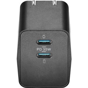 Insignia 35W Dual Port USB-C Compact Wall Charger
