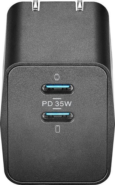 Insignia 35W Dual Port USB-C Compact Wall Charger