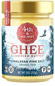 4th & Heart Himalayan Pink Salt Grass-Fed Ghee, 9 Ounce