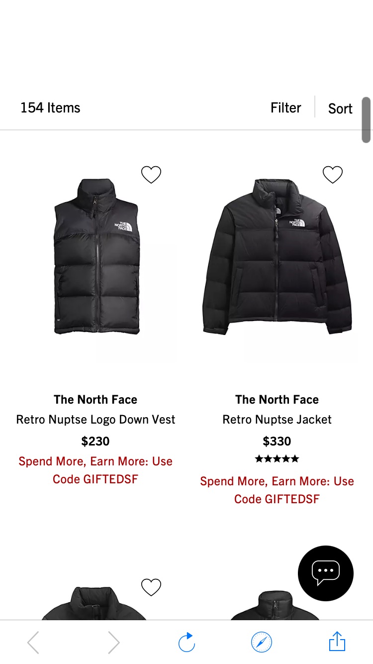 The North Face |  至高送$500礼卡