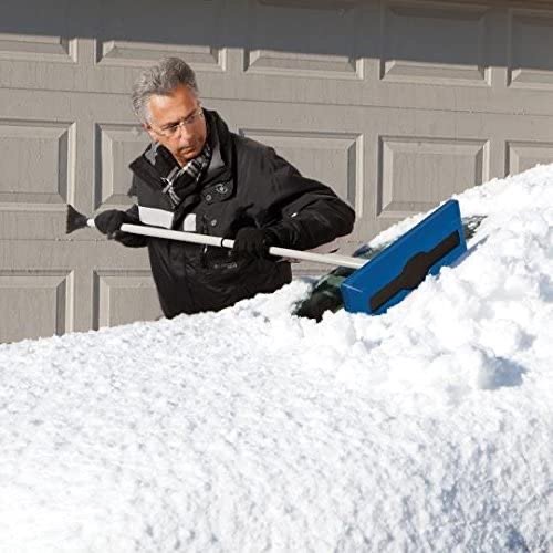 Snow Joe 伸缩式2合1铲雪器+刨冰器 为雪天做准备
