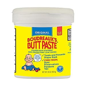 Boudreaux's Butt Paste Diaper Rash Ointment - Original - Contains 16% Zinc Oxide - Pediatrician Recommended - Paraben and Preservative-Free - 16 Ounce