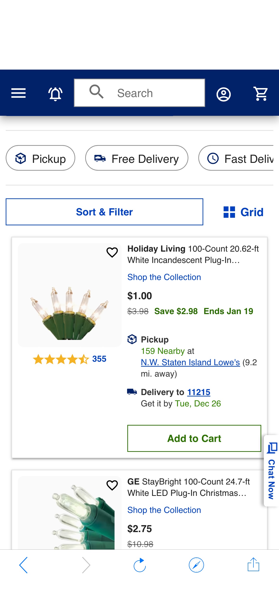 Christmas String Lights at Lowes.com