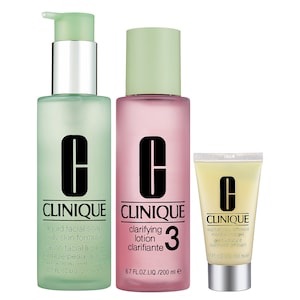 3-Step Skin Care System For Skin Types 3, 4 Combination Oily to Oily Skins - CLINIQUE | Sephora 倩碧三部曲3号套装