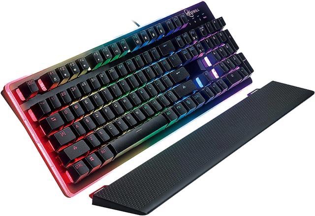 ROSEWILL NEON K51 - Hybrid Mechanical RGB Gaming Keyboard - Newegg.com