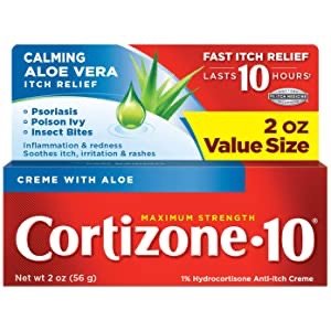 Cortizone 10 Maximum Strength, Transparent, Aloe vera, 2 Oz