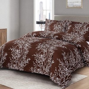 $24.69 Shatex 2 Pieces Comforter Set– Ultra Soft 100% Microfiber Polyester被子两件套