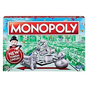 Amazon.com: Monopoly Classic Game: Toys & Games经典款大富翁