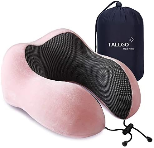 Amazon.com: Travel Pillow, Best Memory Foam Neck Pillow Head Support Soft Pillow for Sleeping Rest, Airplane Car & Home Use (Black) : Home & Kitchen