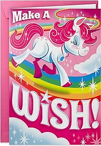 Amazon.com: HALLMARK Jumbo Pop Up Birthday Card for Kids (Unicorns) : Everything Else