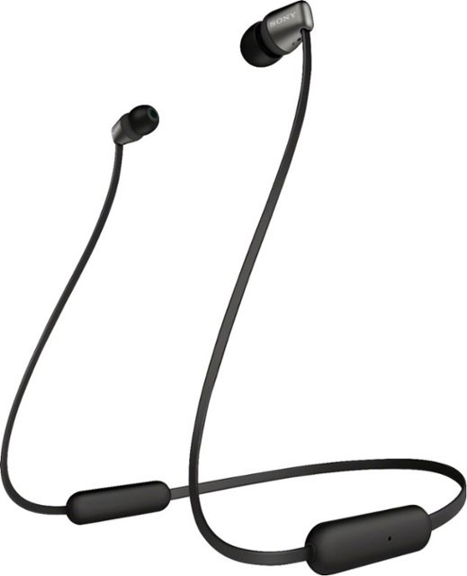 索尼无线入耳式耳机 Sony WI-C310 Wireless In-Ear Headphones Black WIC310/B - Best Buy