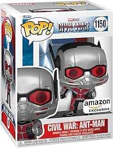 Amazon.com: Funko Pop! Marvel: Captain America: Civil War Build A Scene - Ant-Man, Amazon Exclusive, Figure 8 of 12 : Toys &amp; Games