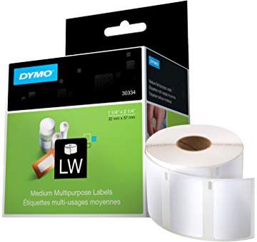 打印纸Amazon.com : DYMO Authentic LW Multi-Purpose Labels for LabelWriter Label Printers, White, 2-1/4'' x 1-1/4''. 1 roll of 1, 000 (30334) : All Purpose Labels : Office Products