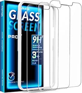 Mkeke Screen Protector for iPhone 13 Pro Max 3-Pack